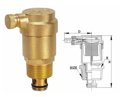AVAX自動排氣閥結(jié)構(gòu)圖 AVAX自動排氣閥結(jié)構(gòu)圖
