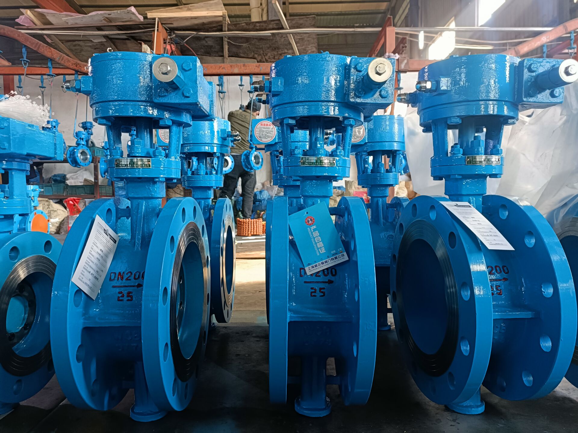 蝸輪法蘭硬密封蝶閥 蝸輪法蘭硬密封蝶閥