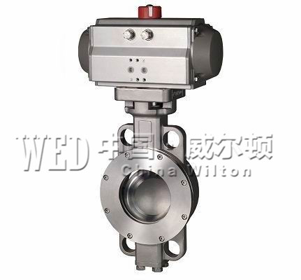 氣動(dòng)對(duì)夾式硬密封蝶閥D673H